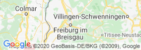 Freiburg map